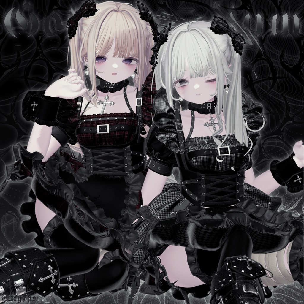 【12アバター対応】♰ GOTHIC LOLIUM ♰