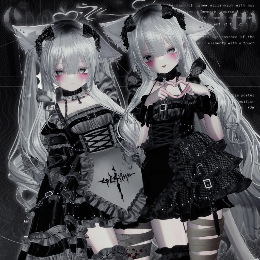 【10アバター対応】♰ GOTHIC LOLIUM ♰