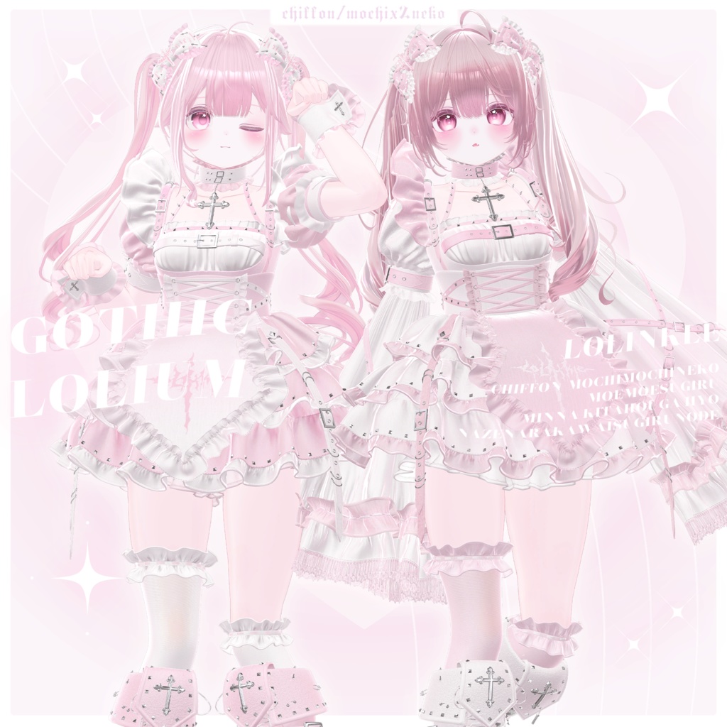 【12アバター対応】♰ GOTHIC LOLIUM ♰
