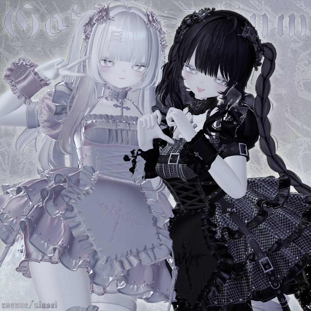 【12アバター対応】♰ GOTHIC LOLIUM ♰