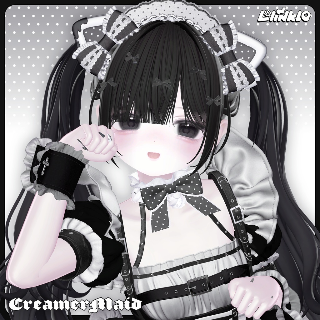 【ヘッドドレス】CreamerMaid./⋈