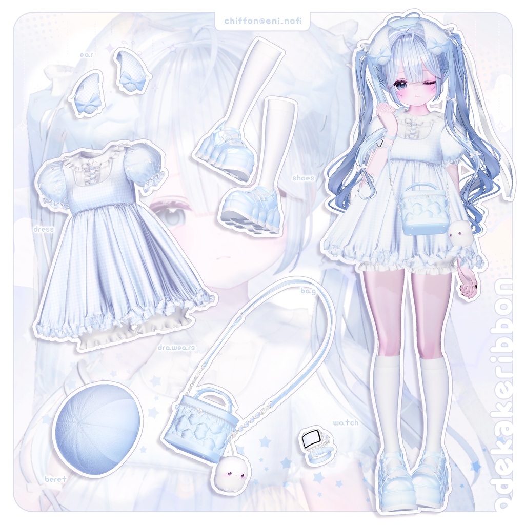 【14アバター対応】୨୧ おでかけりぼん ୨୧【SALE!!】