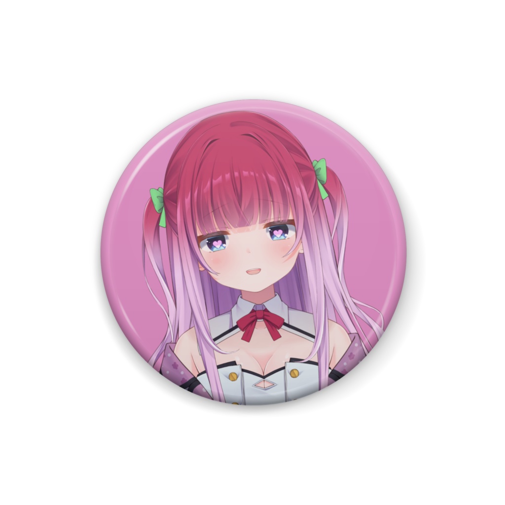 【新衣装】缶バッジハート目ver