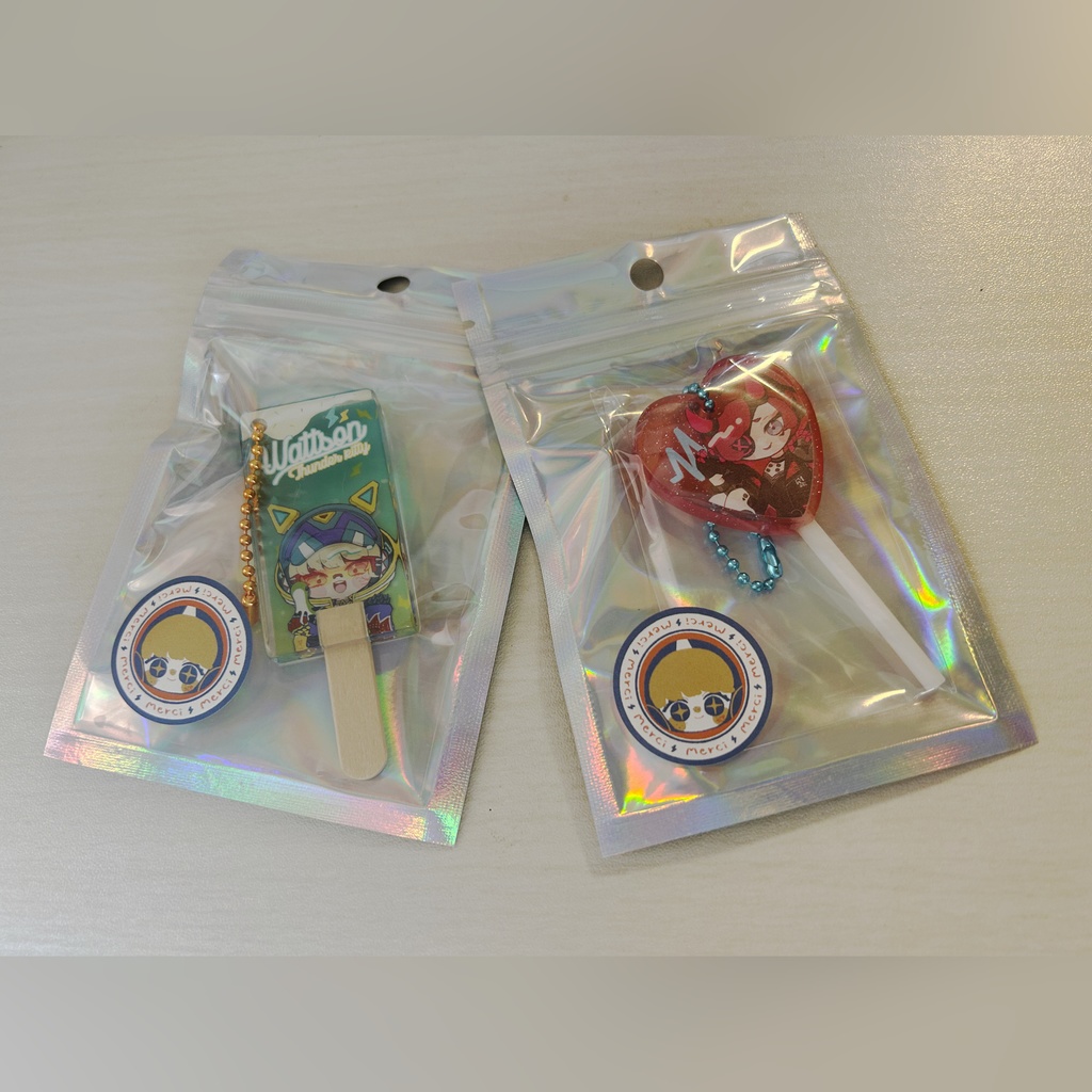 【APEX 非公式】ワットソン キャンディアクリルキーホルダー