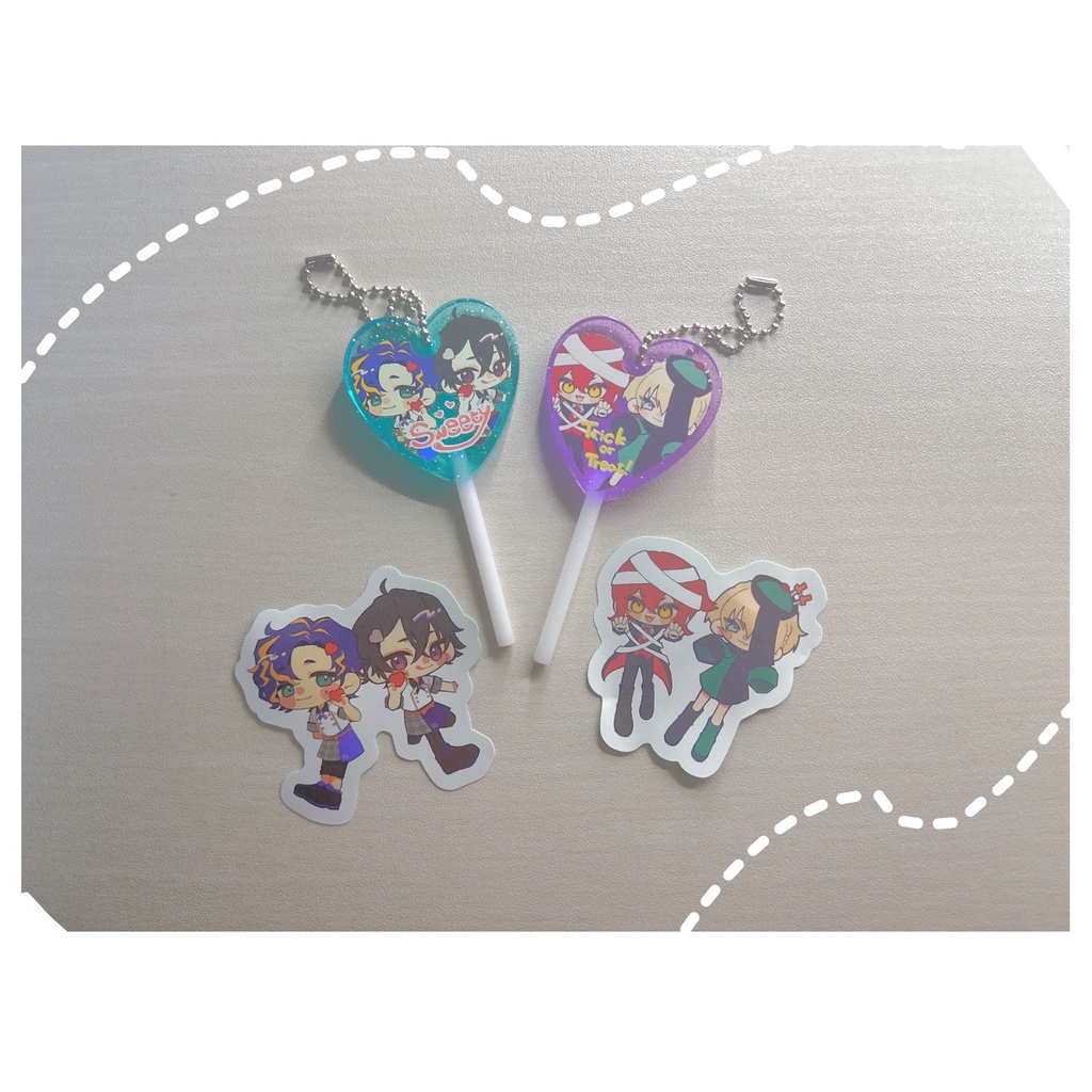 【非公式】キャンディアクリルキーホルダー