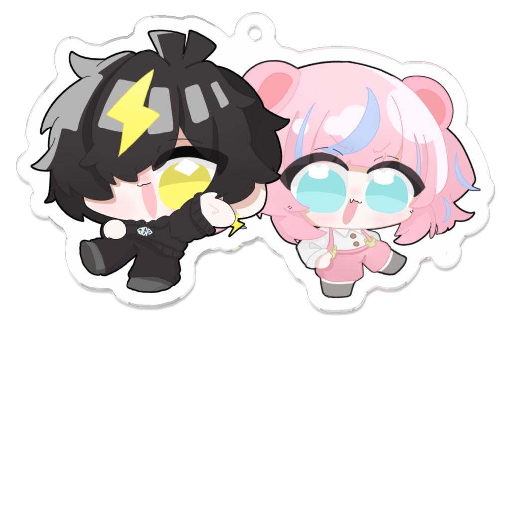 いもねこアクリルキーホルダー