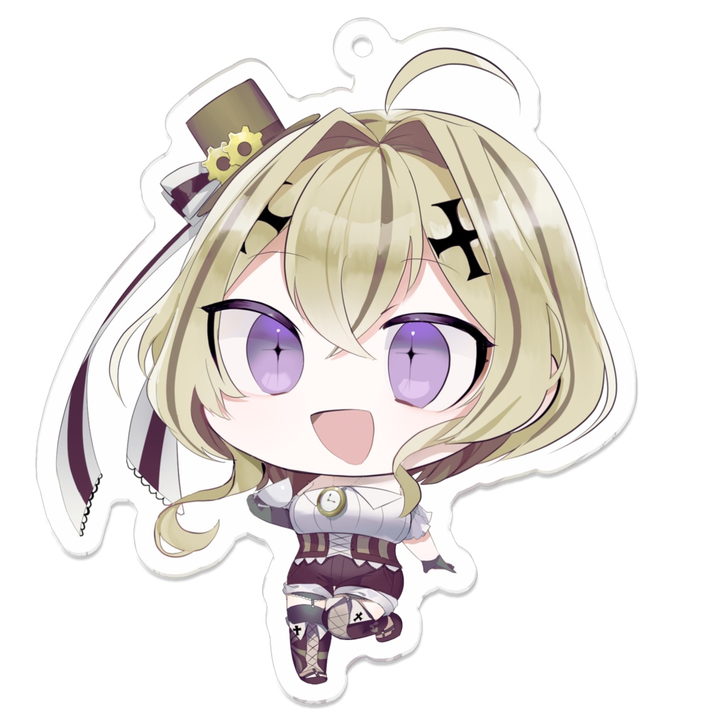 紅乃茶すのき アクキー(中)