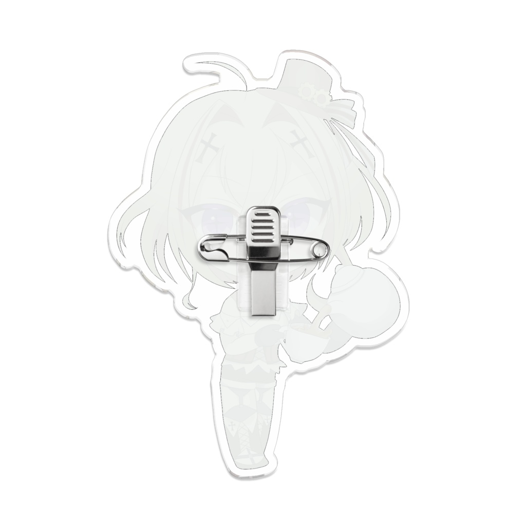 紅乃茶すのき アクリルバッジ大