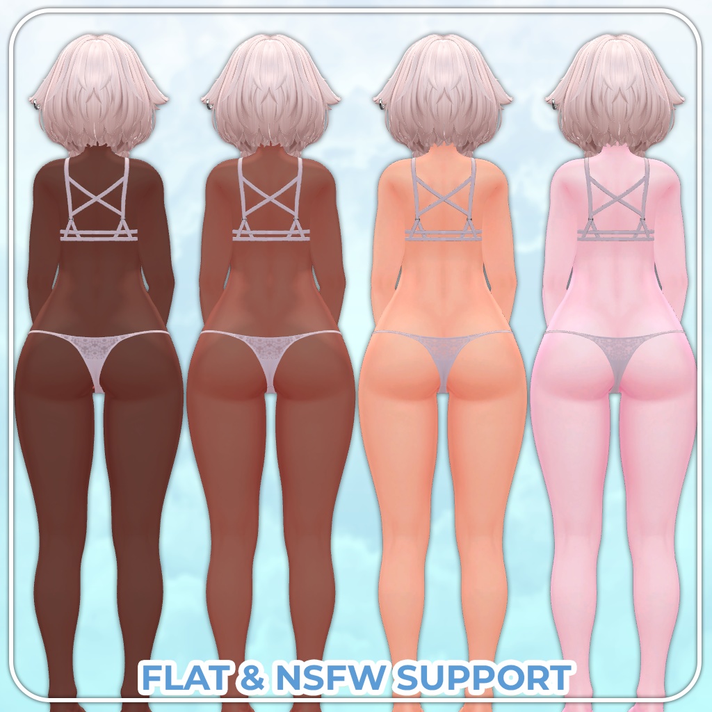 Euphorika 「ユーフォリカ」 Skintones 肌の色 + Free Color Swaps