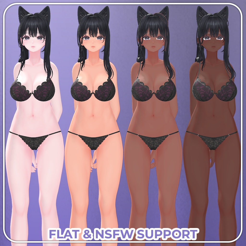 Misaki 「 海咲」 Skintones 肌の色