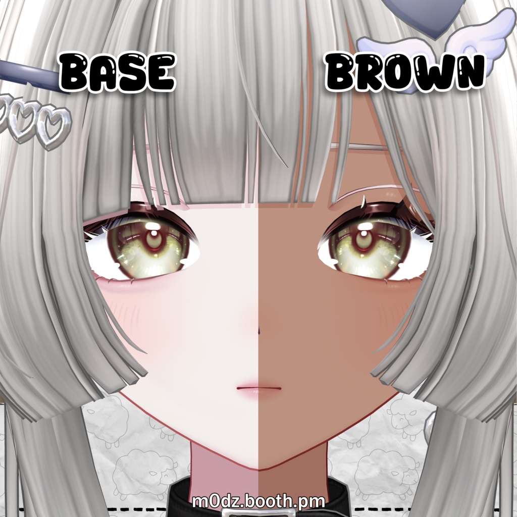 「デイジー」 Daisy Skin Tones 肌の色