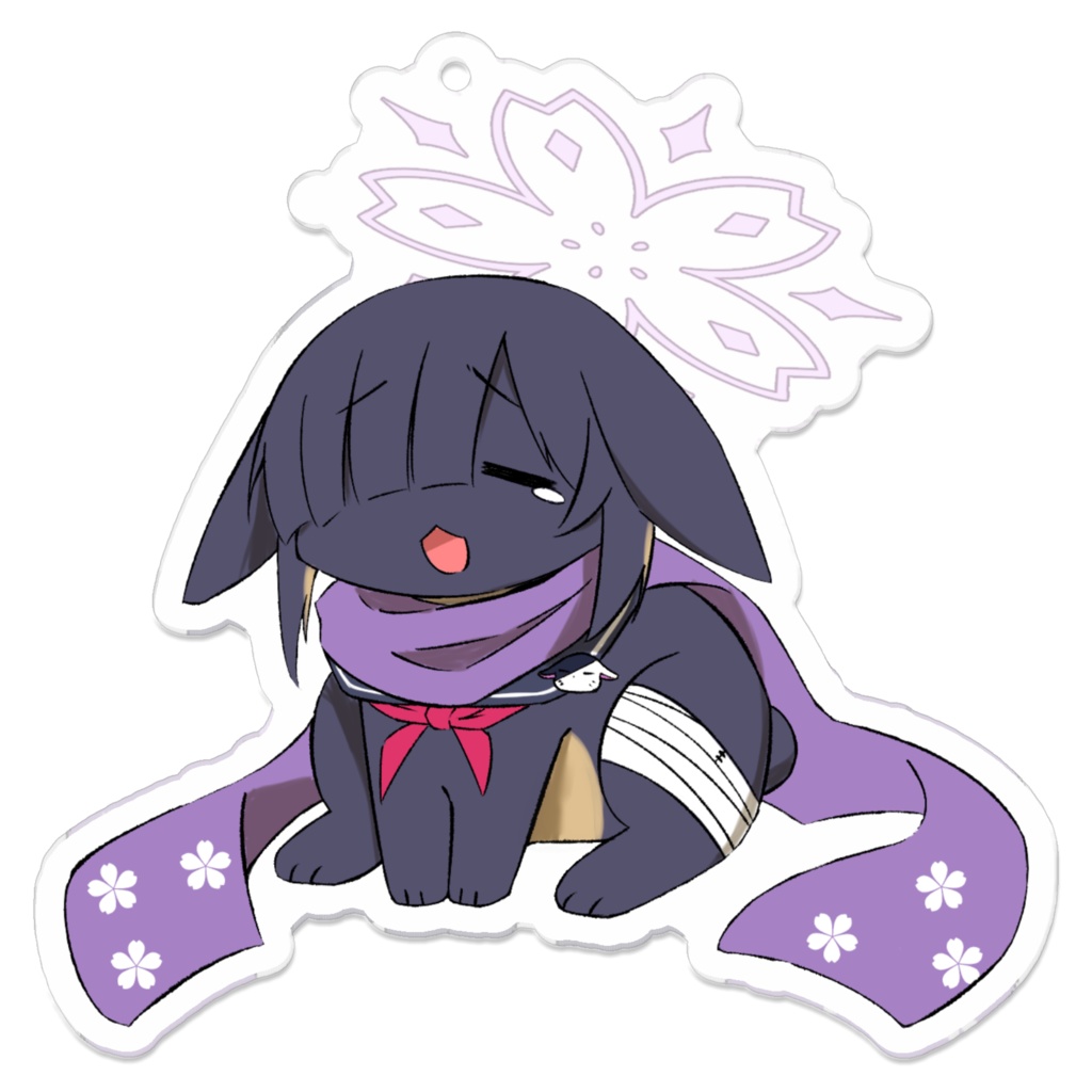 でかいウサギ(?)アクキー