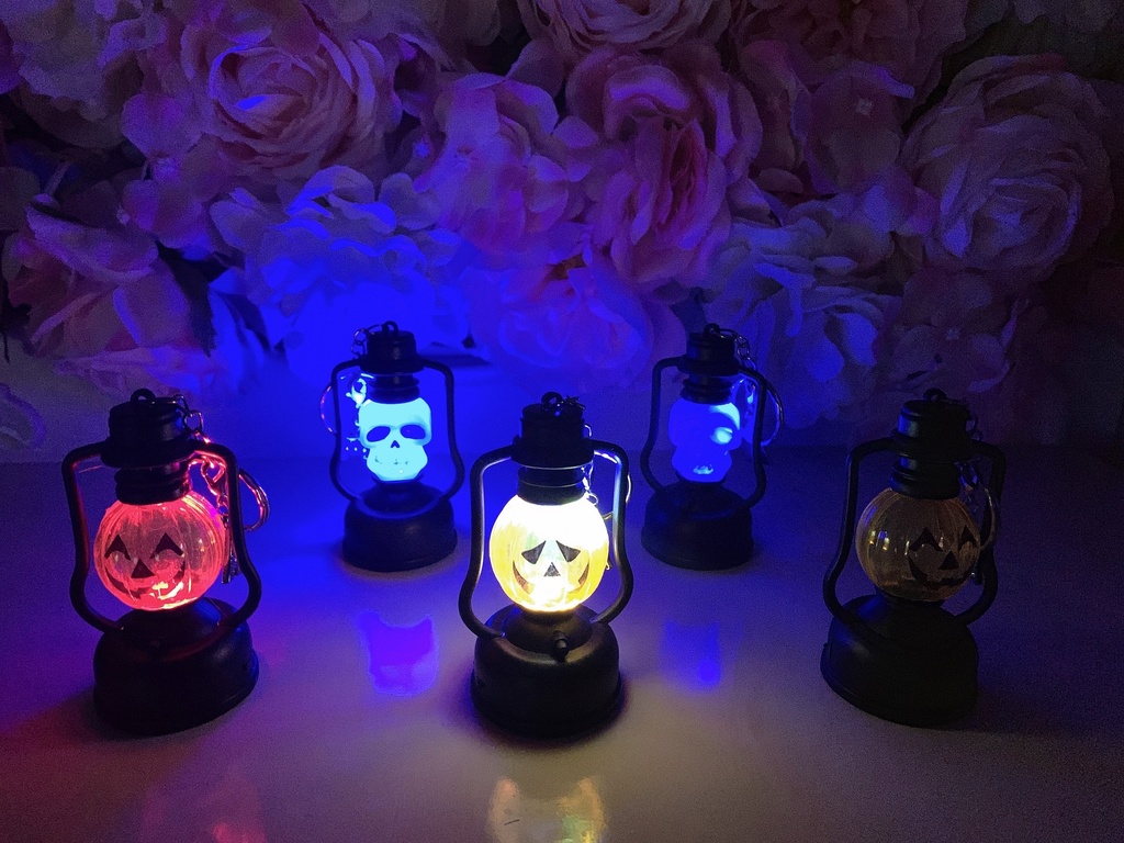 光るハロウィン魔法のランプホルダー✨🌈👻🎃