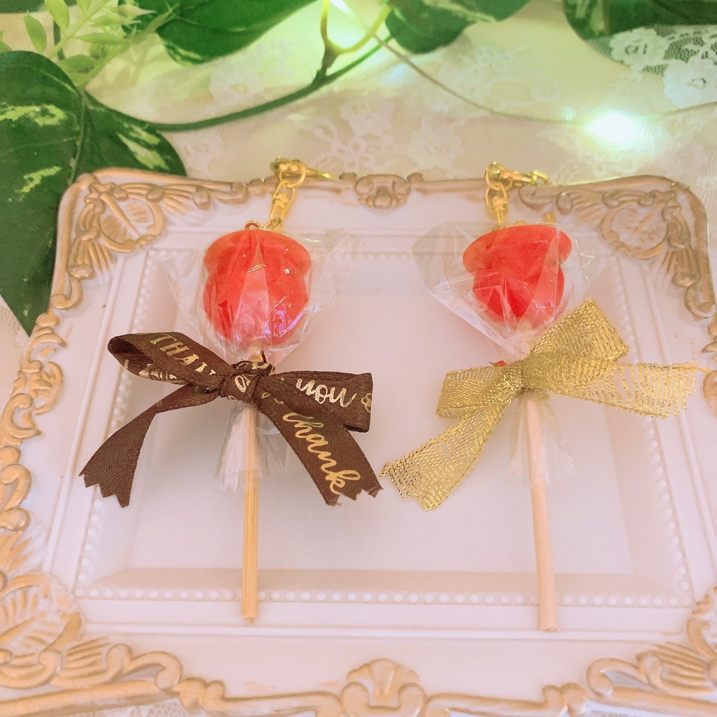 I🍎LOVE Apple Candy 🍎キーホルダー