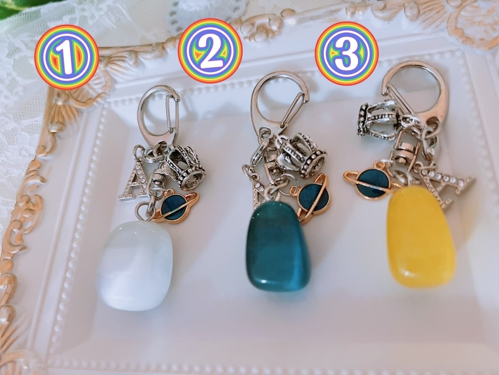 宇宙交響曲🪐magical👼clown power stoneキーホルダー