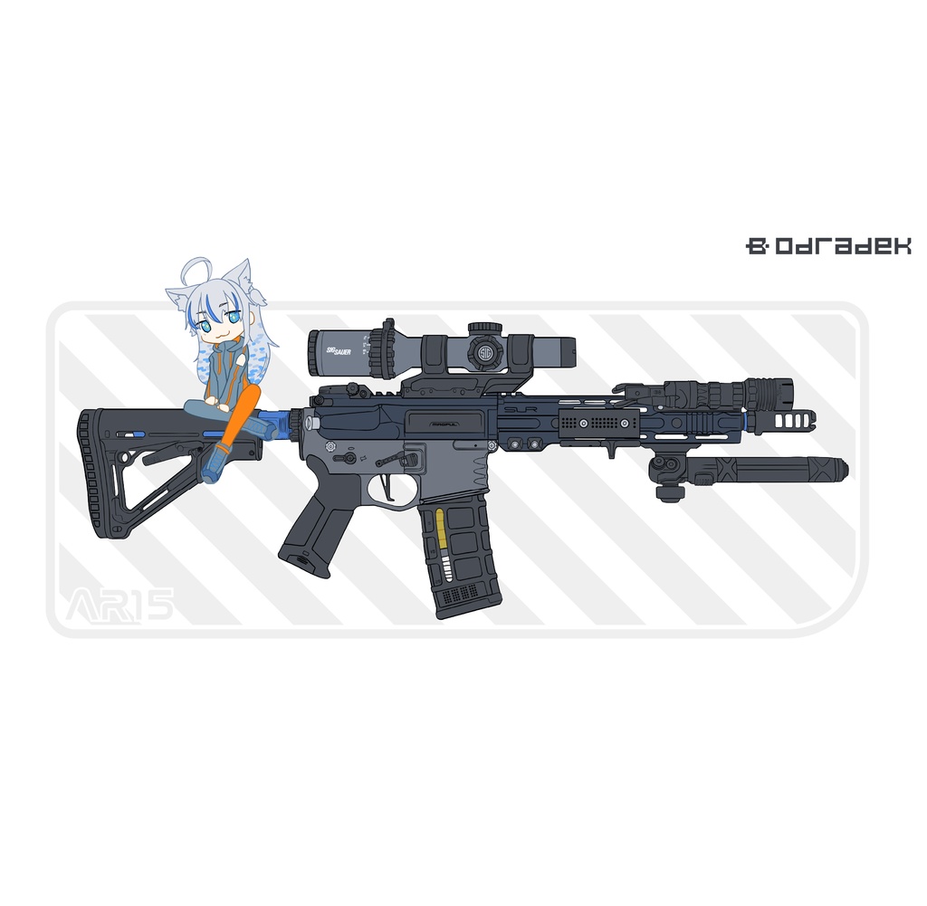 AR15ステッカー