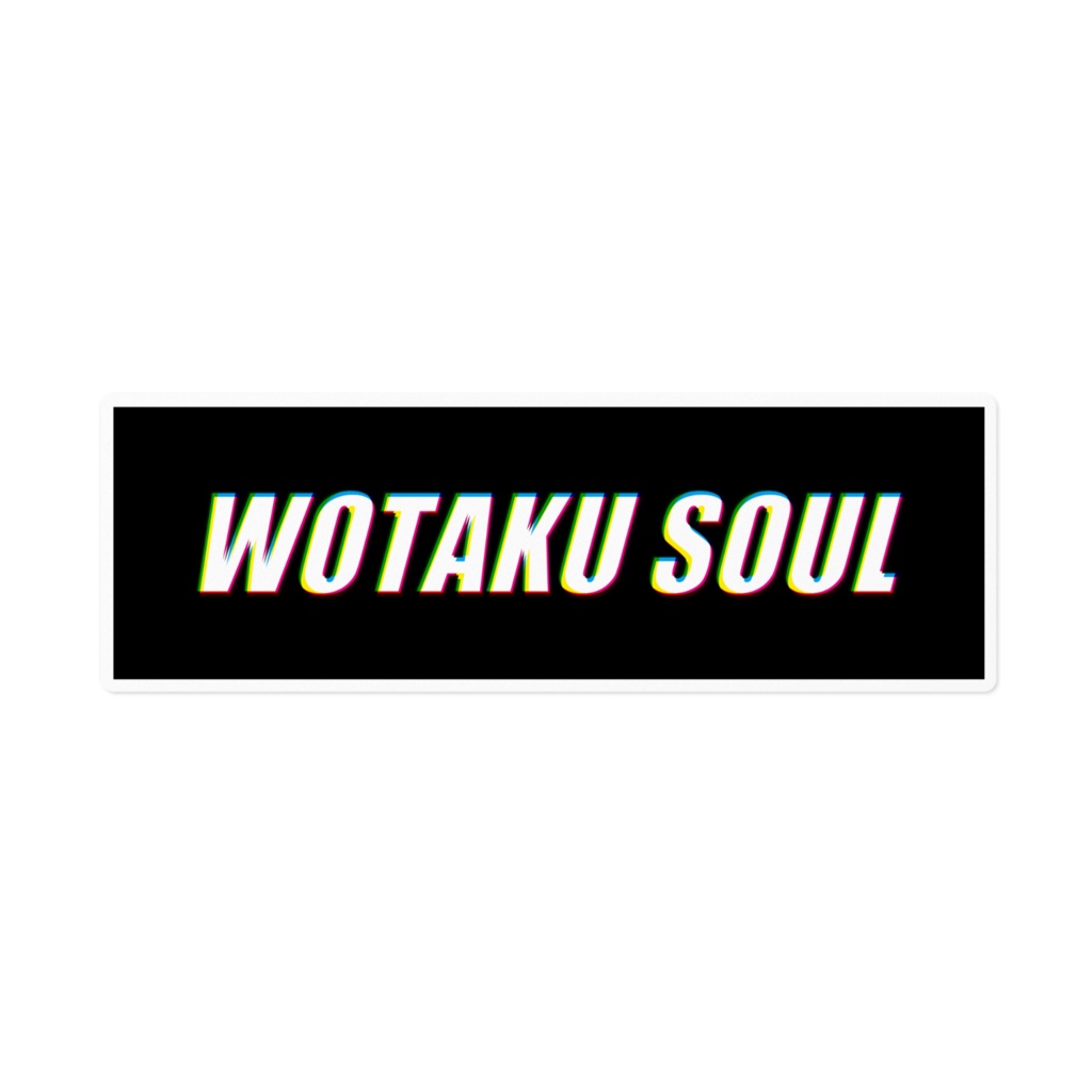 WOTAKU SOUL ステッカー