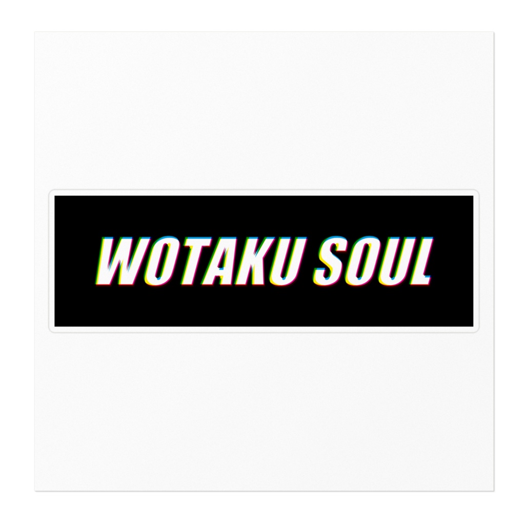WOTAKU SOUL ステッカー