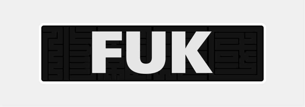 FUK ステッカー