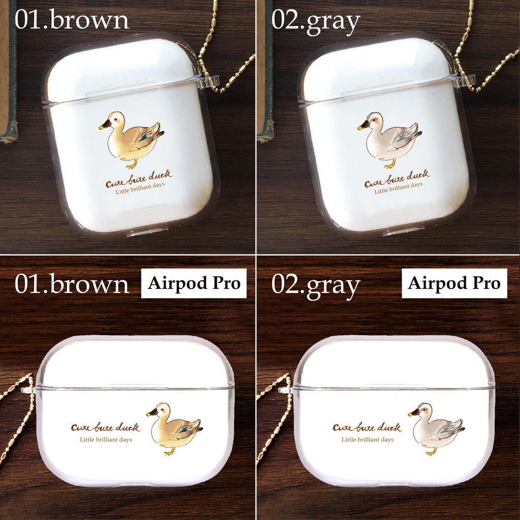 AirPods&AirPods Proケース__Duck__|かも