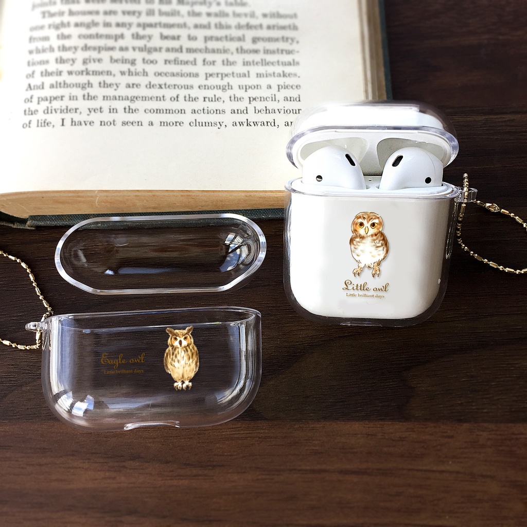 AirPods&AirPods Proケース__Owl__|フクロウ