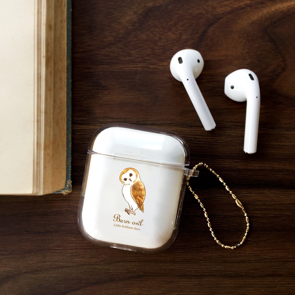 AirPods＆AirPods Proケース__Owl__｜フクロウ