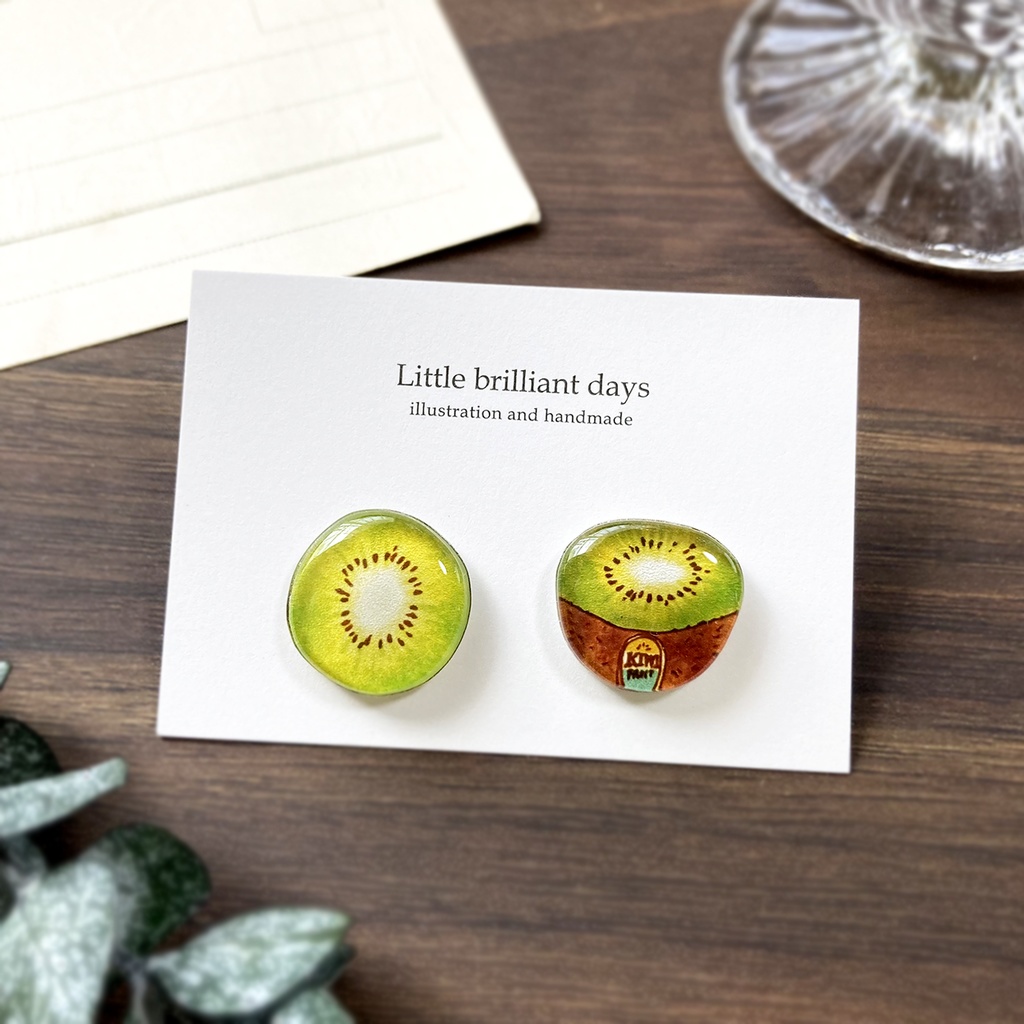 Kiwi earring|キウイフルーツイヤリング・ピアス