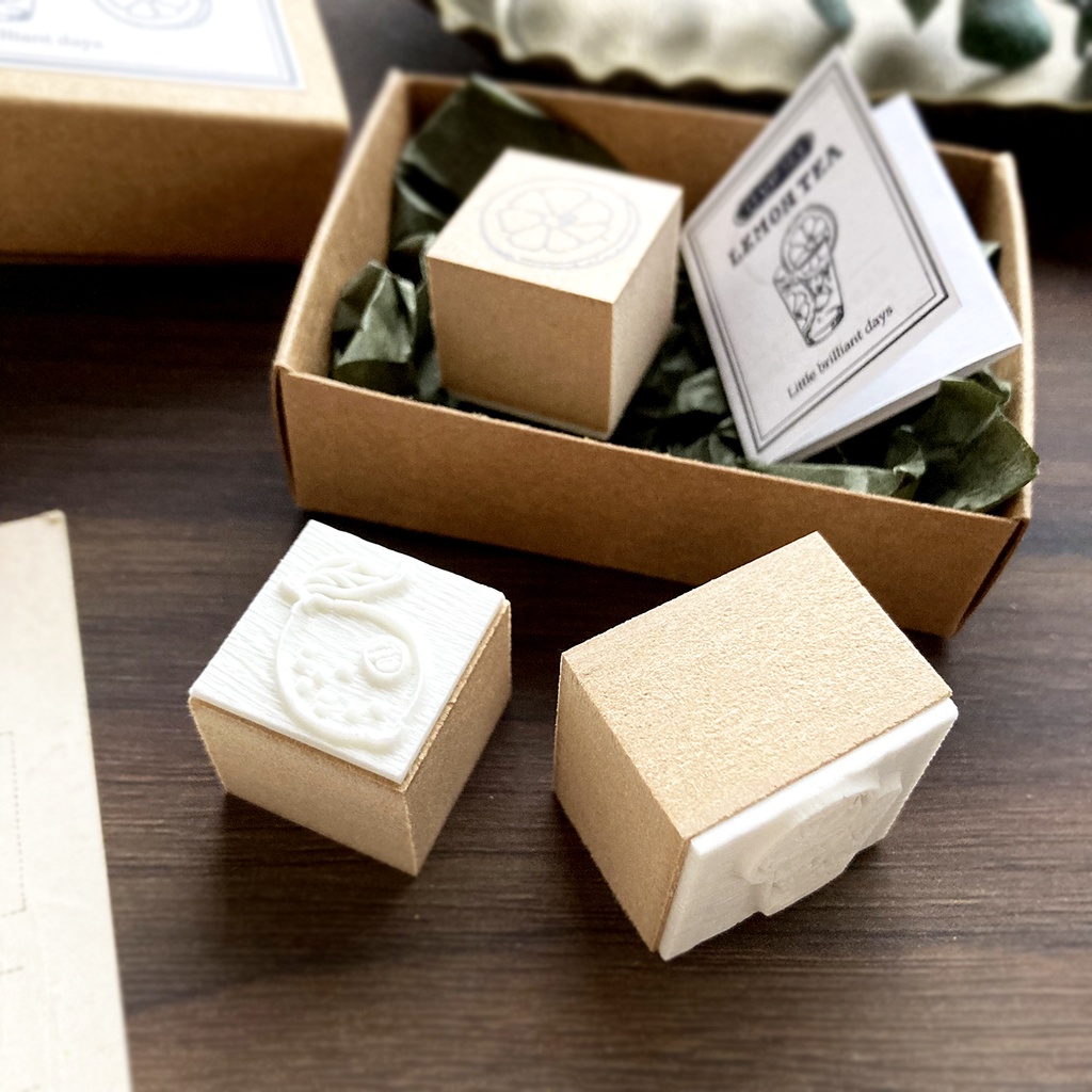 Lemon tea stampset|レモンティースタンプセット