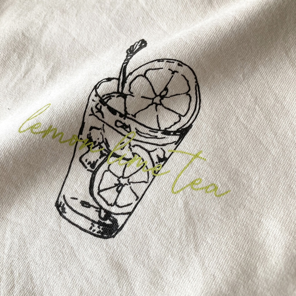 【7月下旬発送】アイスレモンライムティーTシャツ《Tea-shirt》