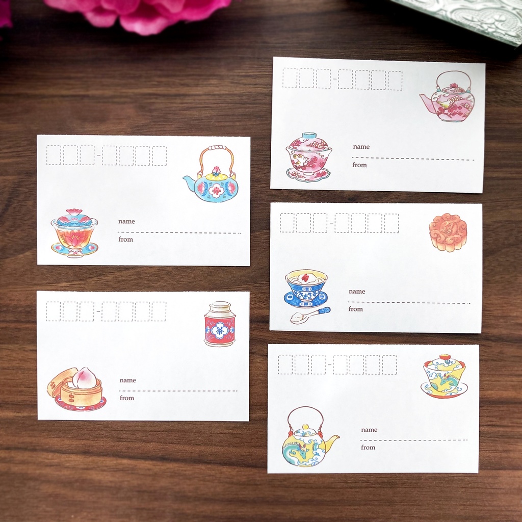 Mailing Label "ChinaTea"|中国茶器の宛名シール