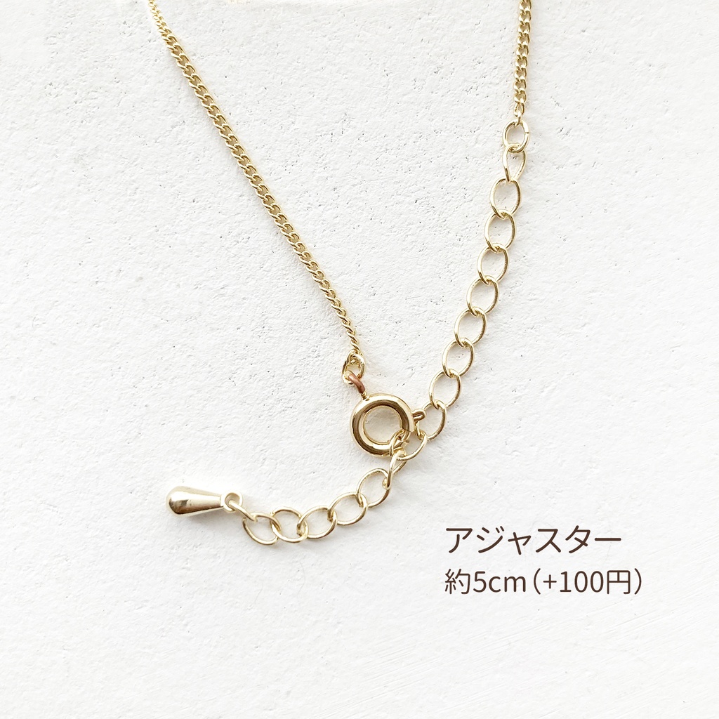 Teacup necklace(yellow)|イエローティーカップネックレス〔紅茶〕