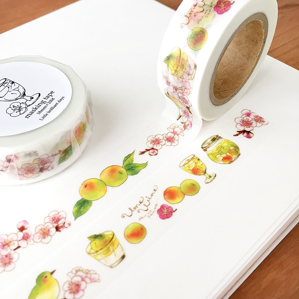 Ume wine masking tape