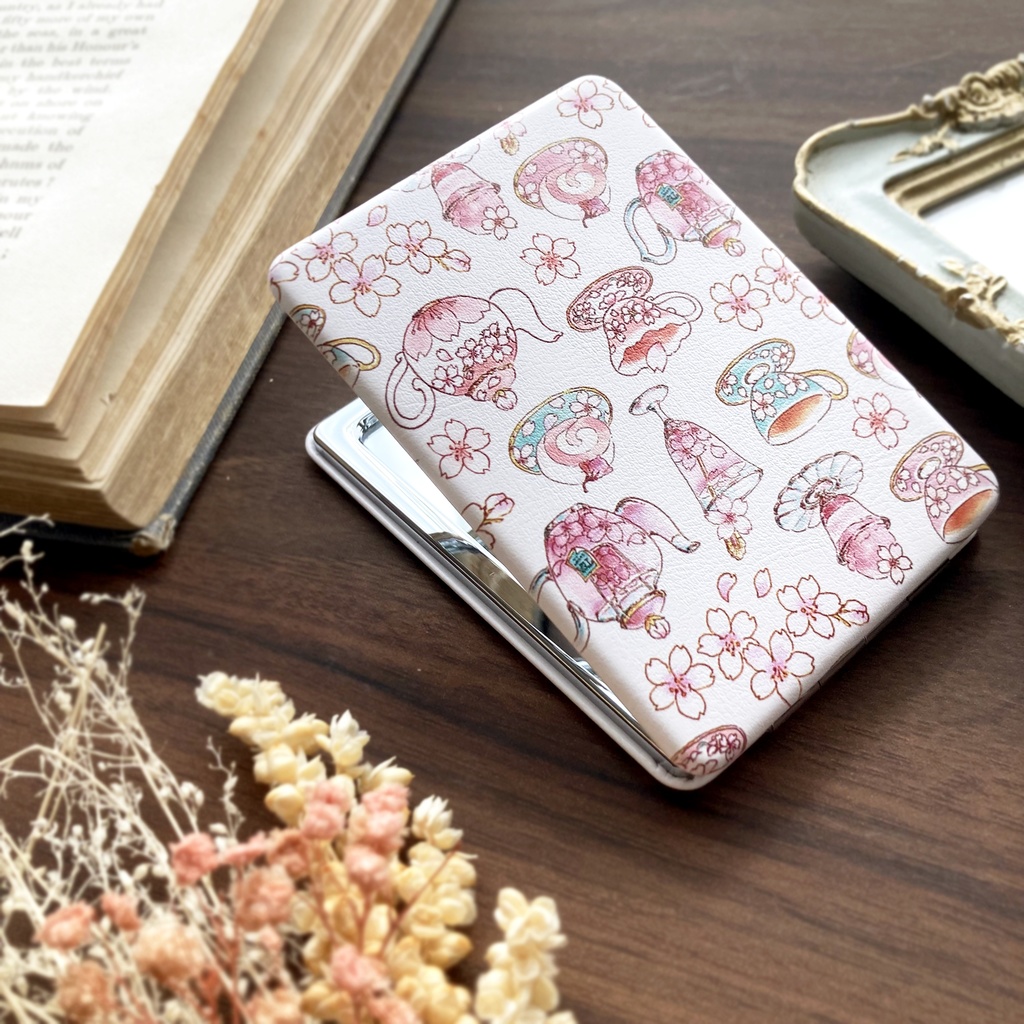 Sakuratea mirror|桜ティーコンパクトミラー