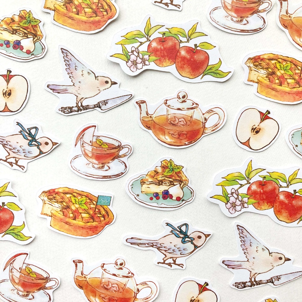 Applepieフレークシール｜アップルパイ【32枚入】
