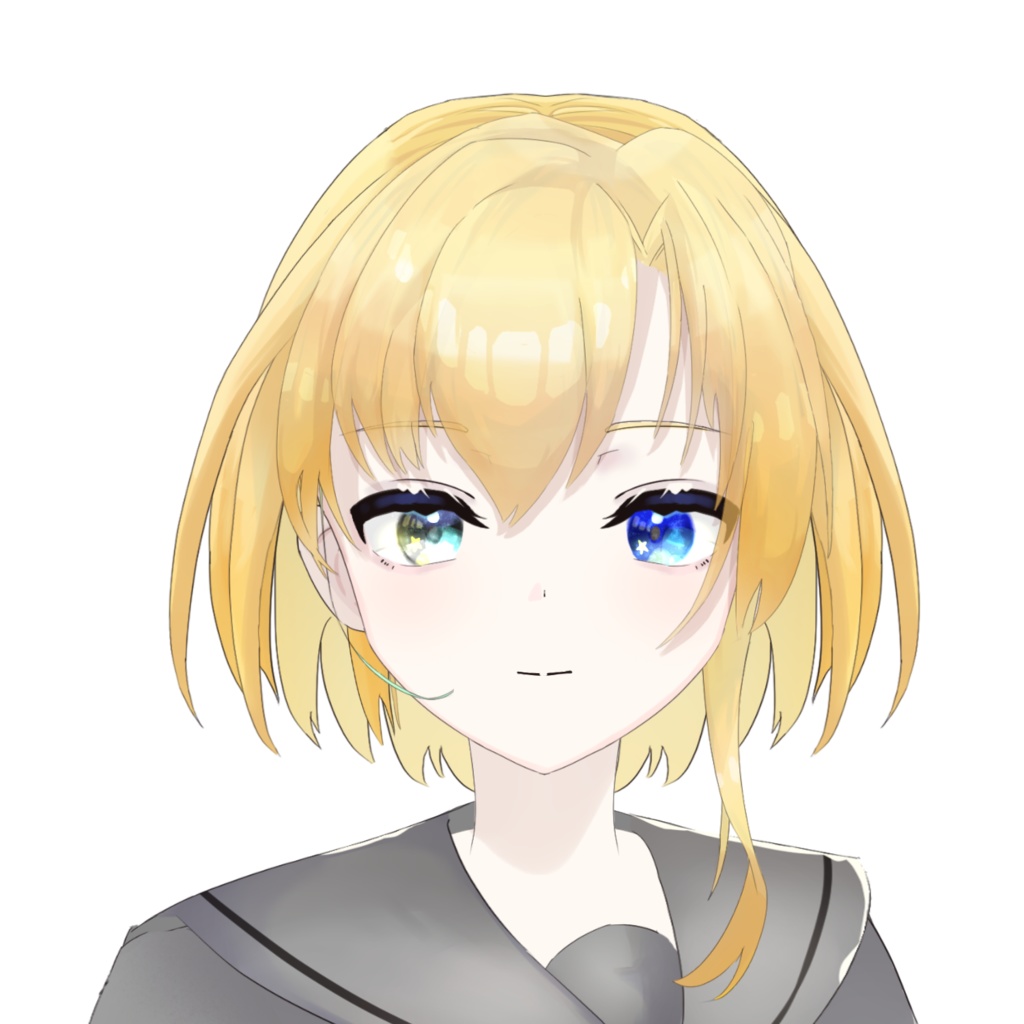 【VTuberモデル】直感的にカスタム! 色替え出来るアンドロイド