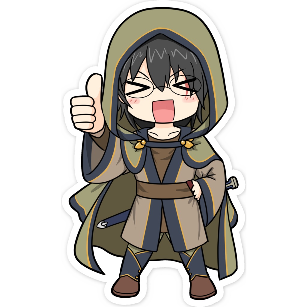 イーヴァン様ステッカー