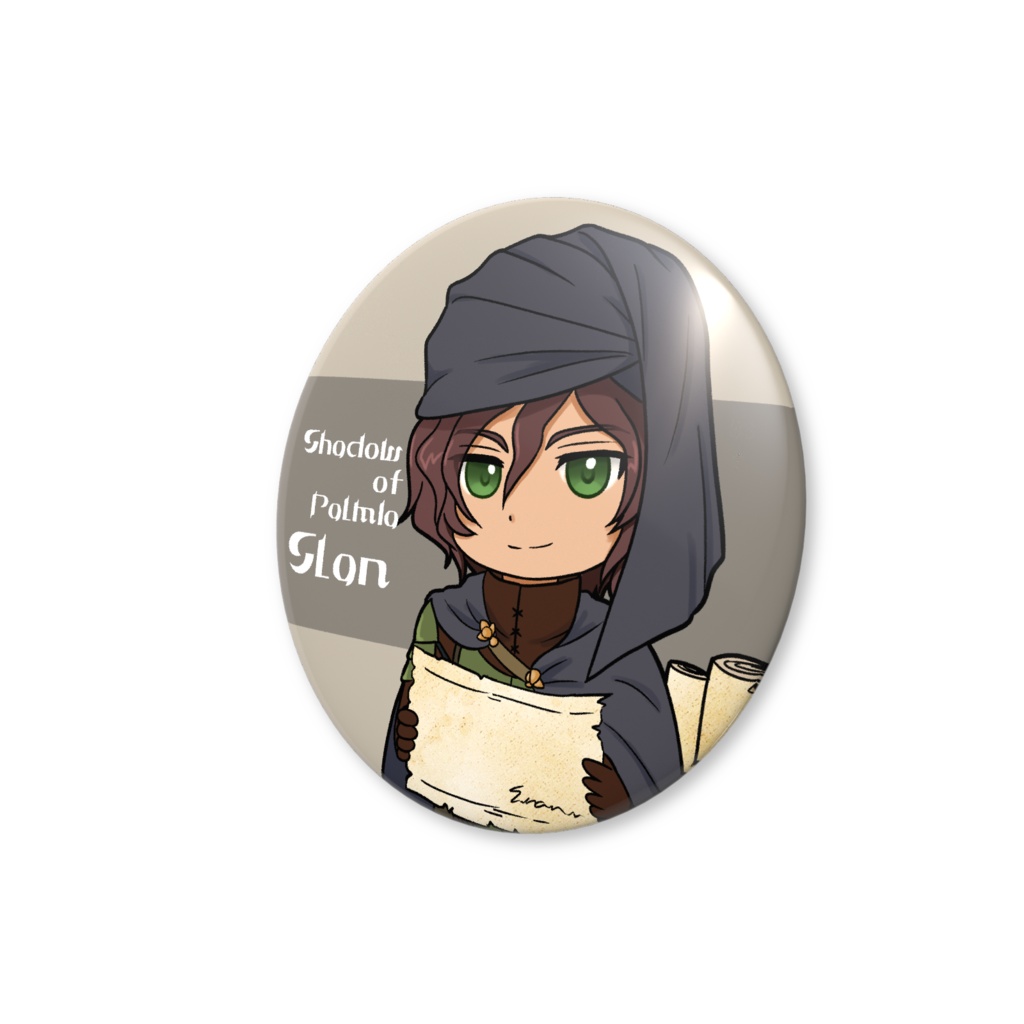 スラン君缶バッジ