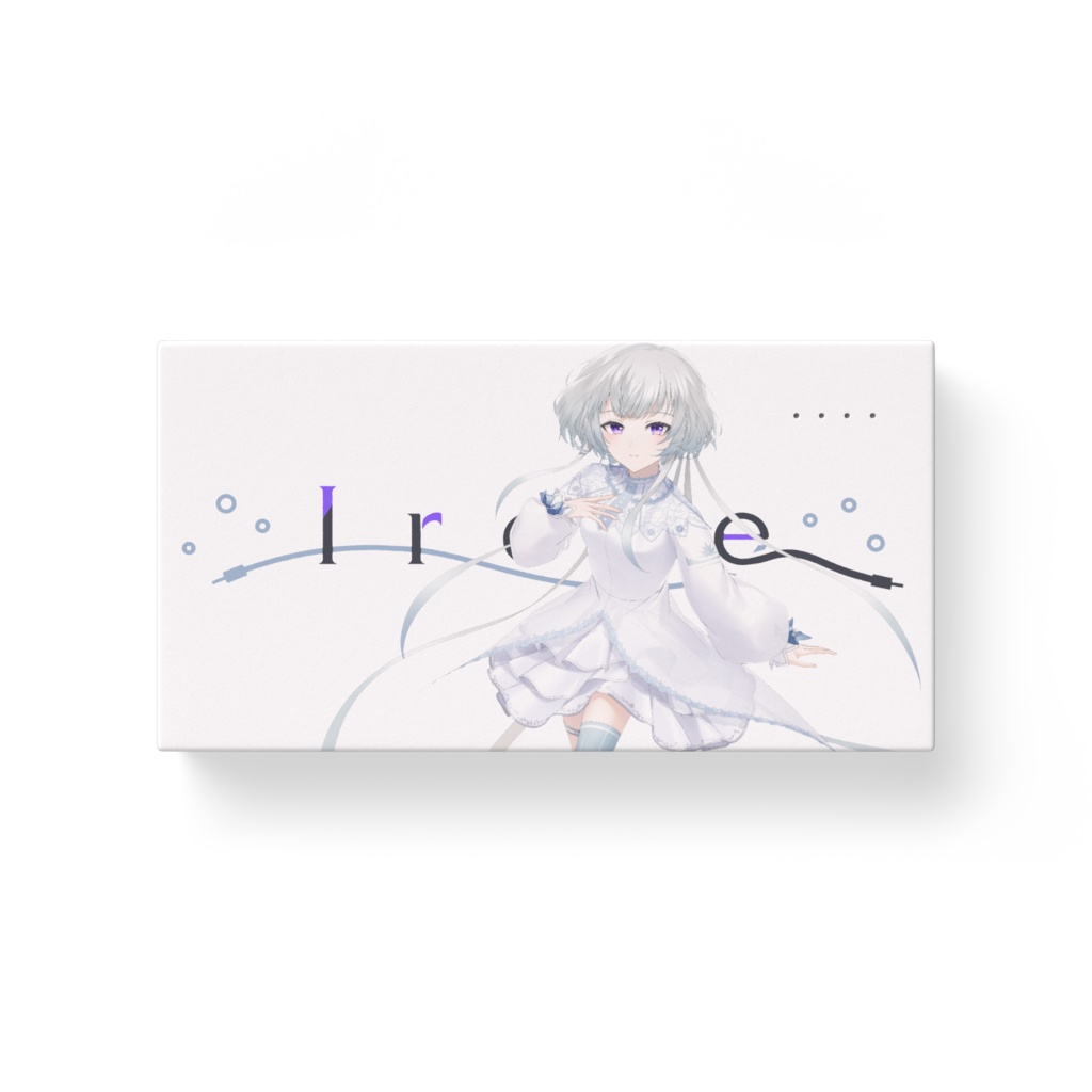 Vtuber Irene(イレーヌ) Vtuberデビュー３周年記念グッズ　モバイルバッテリー