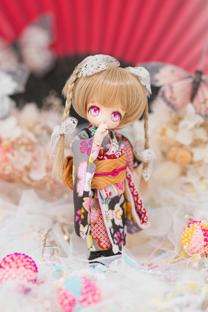 キャンディレイン【3.5~4インチウィッグ】