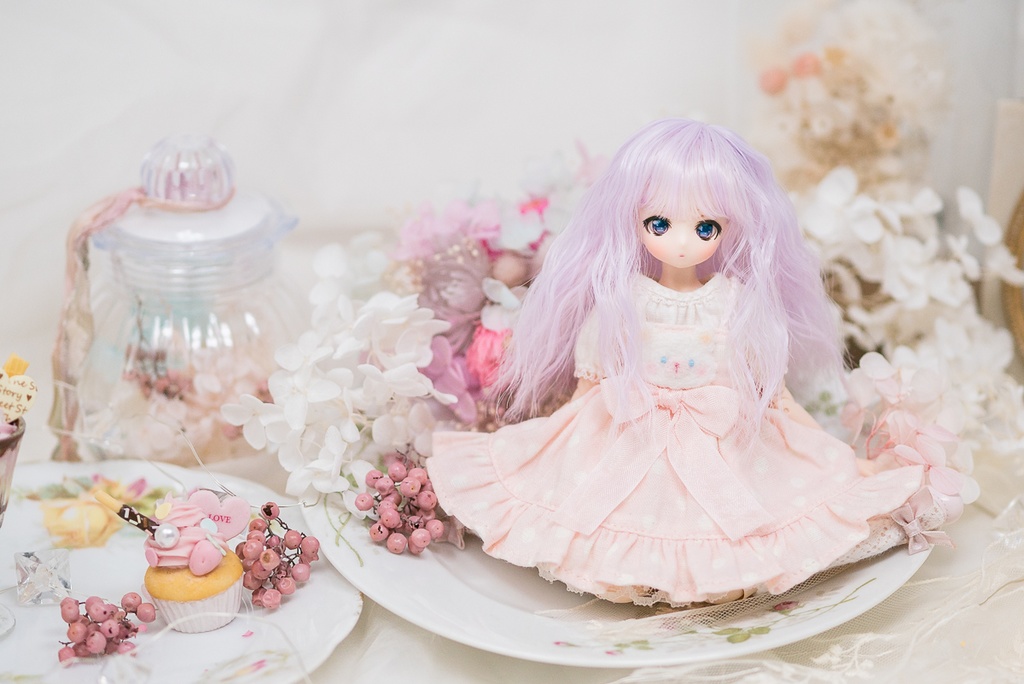 コットンパフィ【3.5~4インチウィッグ】