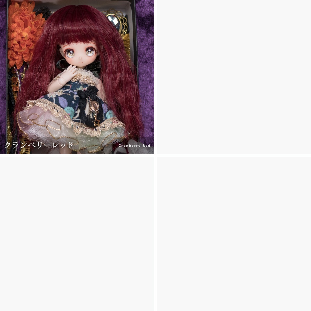 コットンパフィ【3.5~4インチウィッグ】