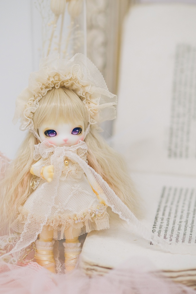 コットンパフィ【3.5~4インチウィッグ】