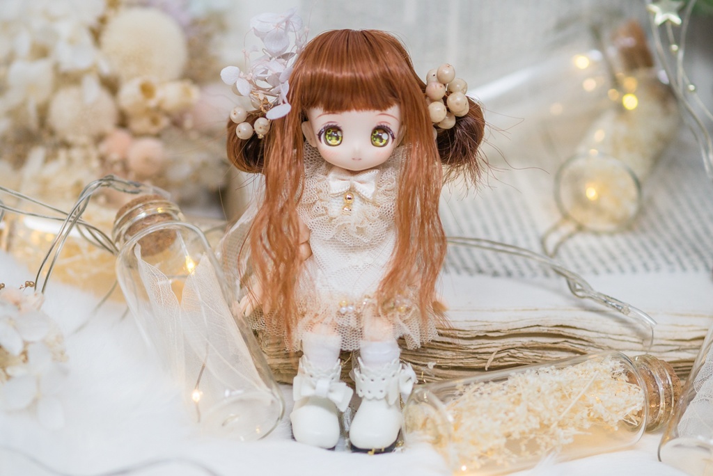 コットンパフィ【3.5~4インチウィッグ】