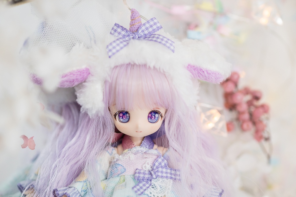 コットンパフィ【3.5~4インチウィッグ】