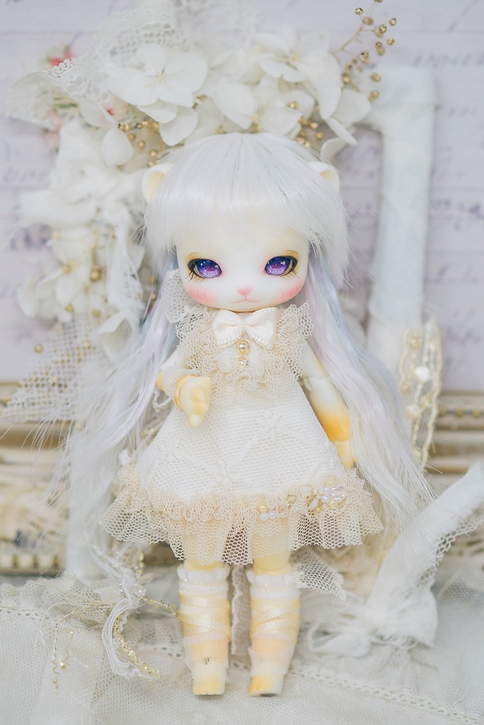 コットンパフィ【3.5~4インチウィッグ】