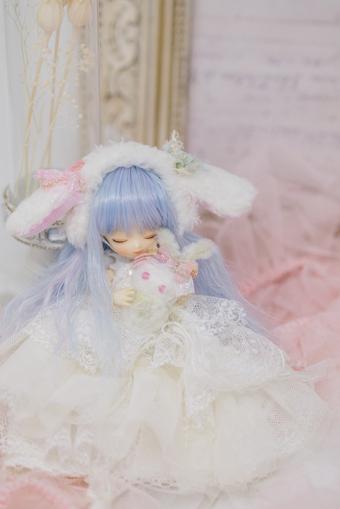 コットンパフィ【3.5~4インチウィッグ】