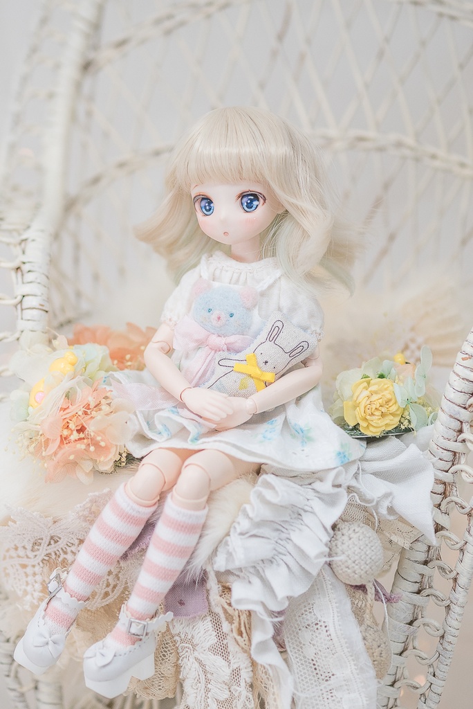 ドーリーココットミディ【4.5~5インチウィッグ】