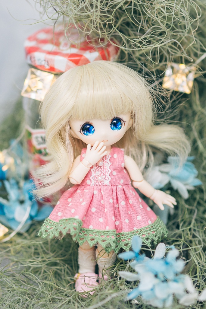 ドーリーココットミディ【4.5~5インチウィッグ】