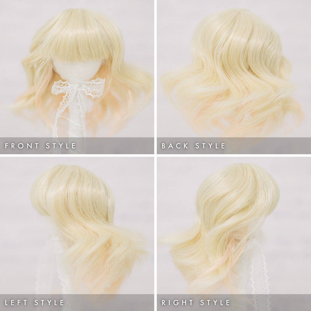 ドーリーココットミディ【4.5~5インチウィッグ】