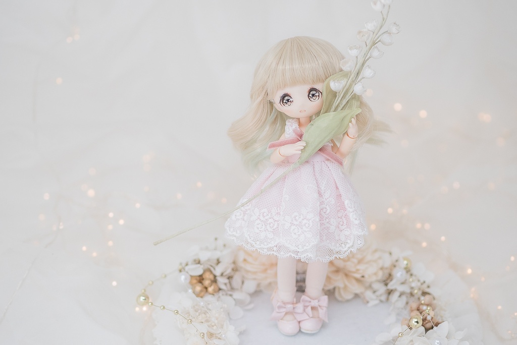 ドーリーココットミディ【4.5~5インチウィッグ】